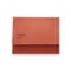 Picture of GUILDHALL CARDBOARD DOCUMENT WALLET RED